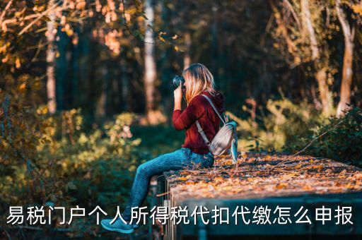 代扣個人所得稅如何申報，易稅門戶個人所得稅代扣代繳怎么申報