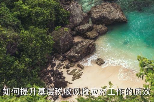 區(qū)縣局如何做好風險應對工作，如何提升基層稅收風險應對工作的質效