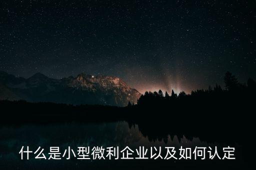 如何申請小微企業(yè)認(rèn)證，怎么申請辦理小微企業(yè)