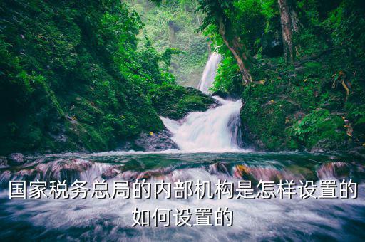 國家稅務總局的內(nèi)部機構是怎樣設置的如何設置的