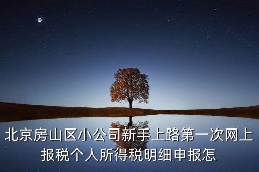 北京市房山區(qū)如何繳納個(gè)稅，北京購(gòu)房個(gè)稅怎么收的都是20么什么時(shí)候開(kāi)始實(shí)施的