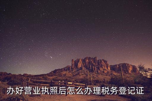 新辦企業(yè)如何去稅務(wù)局登記，辦好營(yíng)業(yè)執(zhí)照后怎么辦理稅務(wù)登記證