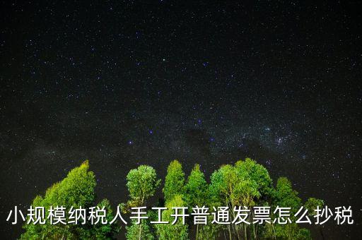 小規(guī)模納稅人開(kāi)票系統(tǒng)如何抄報(bào)稅，小規(guī)模稅款控盤如何抄報(bào)稅