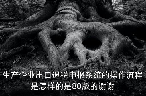 如何出口退稅系統(tǒng)，出口退稅需要什么資料