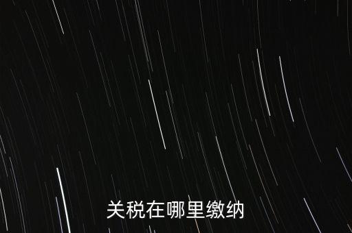如何用微信青島交關(guān)稅，關(guān)稅在哪里繳納