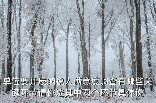 如何開展走訪提升納稅人滿意度，怎么提高納稅人滿意度