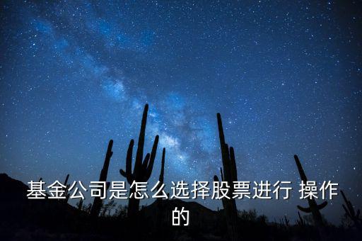 混合型基金經理怎么操作基金,基金經理怎么操作股票投資