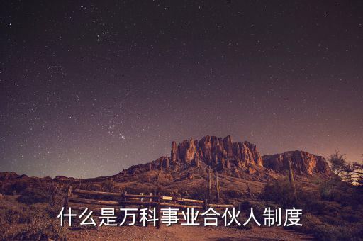 什么是萬(wàn)科事業(yè)合伙人制度，萬(wàn)科的事業(yè)合伙人制度與之前推行的股票期權(quán)激勵(lì)計(jì)劃存在哪些不同