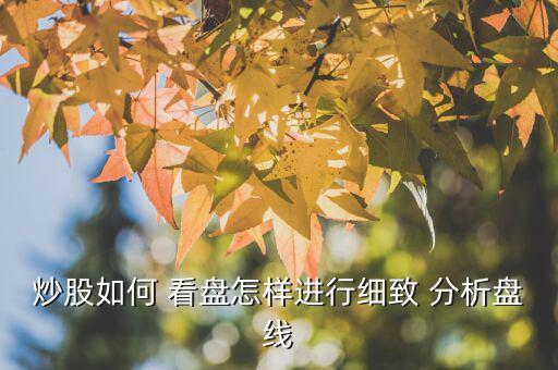 怎么看盤分析后期走勢(shì),股市的未來走勢(shì)