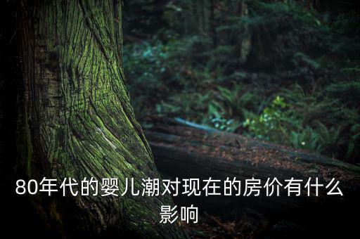 嬰兒潮會催生什么產(chǎn)業(yè)，80年代的嬰兒潮對現(xiàn)在的房價有什么影響