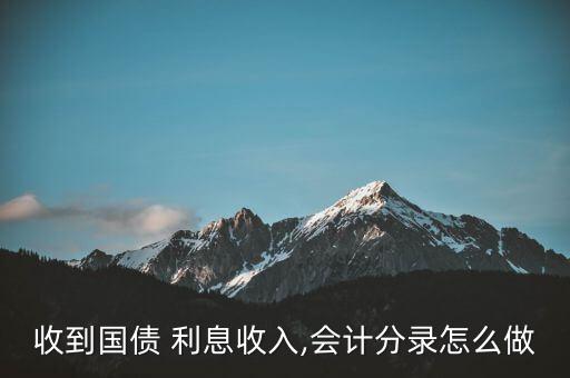 計(jì)提國(guó)庫(kù)券利息怎么做賬,國(guó)債收益利息是什么來頭?