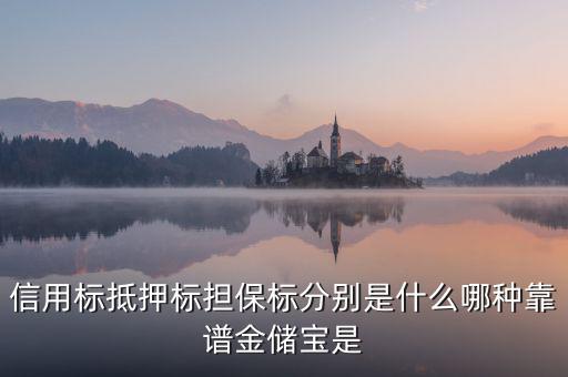 信用標(biāo)抵押標(biāo)擔(dān)保標(biāo)分別是什么哪種靠譜金儲寶是