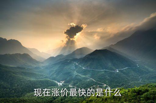 什么漲價(jià)快，大家猜猜看 什么東西會(huì)漲價(jià)的很快