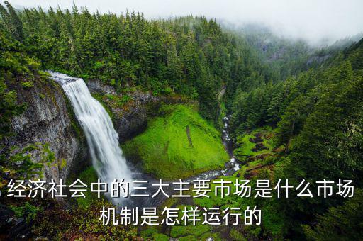 經(jīng)濟(jì)學(xué)中的主要市場是什么，宏觀經(jīng)濟(jì)學(xué) 兩大市場是什么