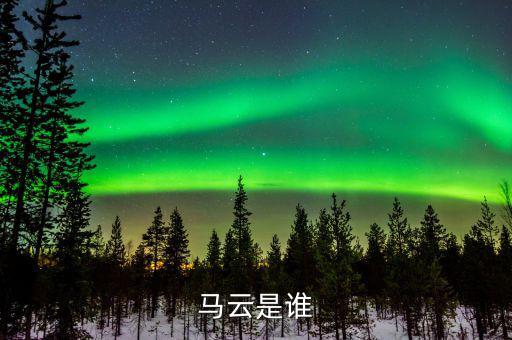 馬云什么人，馬云是誰