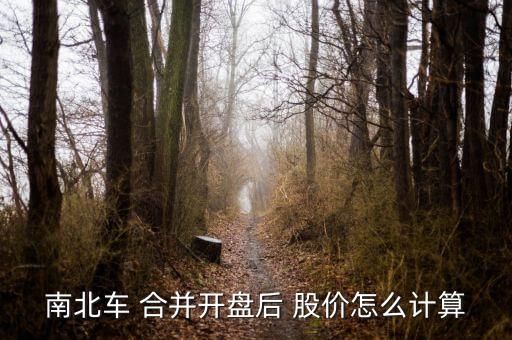 南北車 合并開(kāi)盤后 股價(jià)怎么計(jì)算