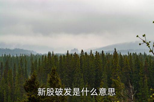 定增破發(fā)股是什么意思，增發(fā)股破發(fā)是什么意思