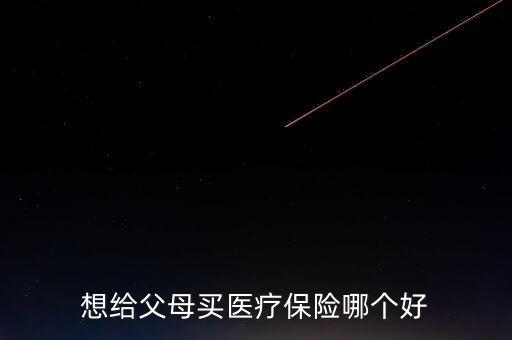 想給父母買醫(yī)療保險哪個好