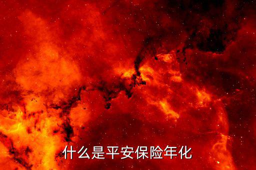 什么是年化保費，什么是年初保險費