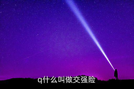 q什么叫做交強險