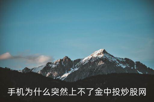 為什么不能用金航線炒股，中航證券的金航線手機版為什么不能申購新股