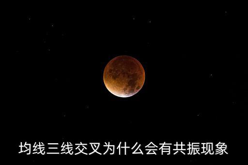 均線三線交叉為什么會有共振現象