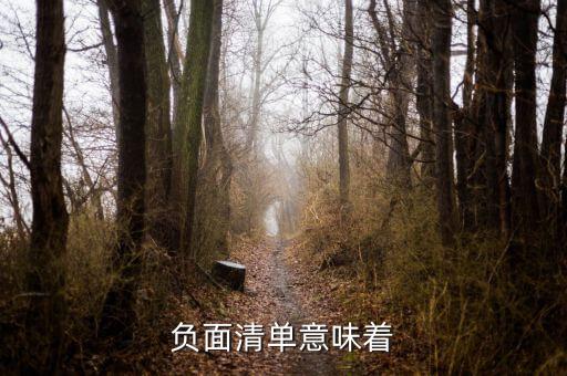 負(fù)面清單什么意思，煙草專賣行政許可負(fù)面清單什么意思