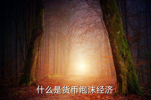 信貸泡沫是什么，什么是金融泡沫