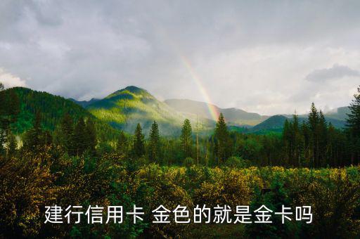 建設(shè)銀行信用卡什么卡種是金卡，我申請建設(shè)銀行的信用卡我申請的是金卡審核通過了上面寫的卡