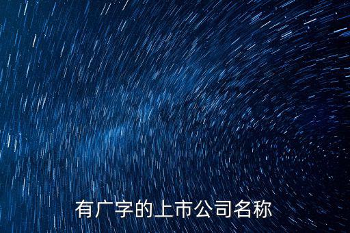廣投集團(tuán)旗下有些什么上市公司，中國國電集團(tuán)旗下有哪些上市公司
