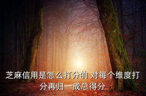 芝麻信用評分依據(jù)是什么，芝麻信用以什么依據(jù)評分