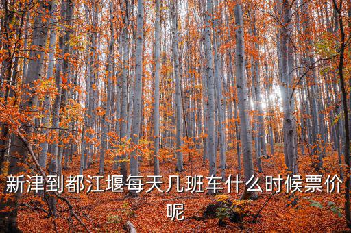 新津硅寶2015什么時候投產(chǎn)，新津到都江堰每天幾班車什么時候票價呢