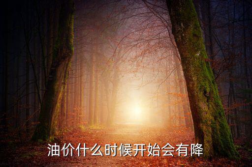 油價(jià)什么時(shí)候下跌，油價(jià)什么時(shí)候開始會(huì)有降