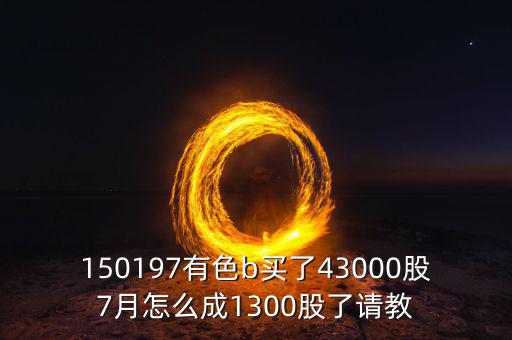 有色b150197是什么股票，有色b基金150197跟a股的區(qū)別