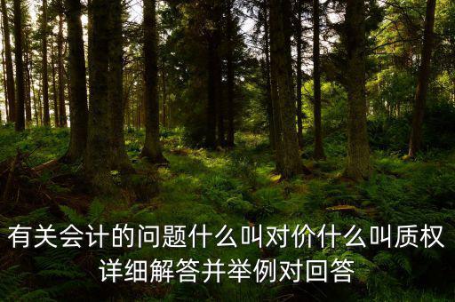 什么是過去的對價(jià)，什么是對價(jià)制度