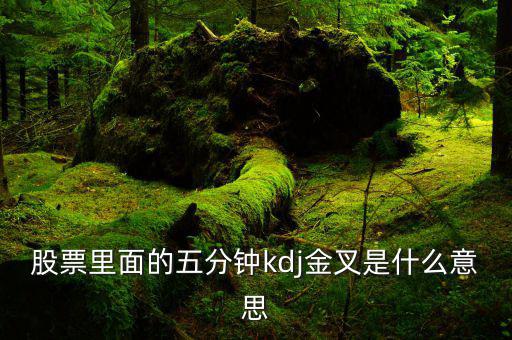 什么叫kdj金叉，KDJ快金叉是什么意思
