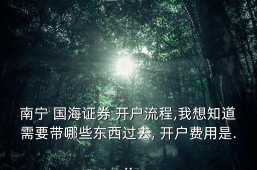 國(guó)海開(kāi)戶(hù)怎么辦理,新股開(kāi)戶(hù)有三個(gè)流程一文看懂