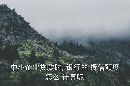 銀行授信怎么計算,申請貸款先在人民銀行當(dāng)?shù)刂修k理貸款卡