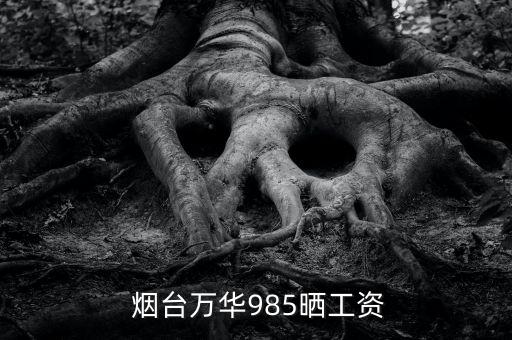 煙臺萬華怎么樣,985畢業(yè)生工資18萬元