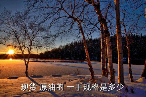 原油的一手怎么算,中國原油期貨合約規(guī)則及交易細(xì)節(jié)
