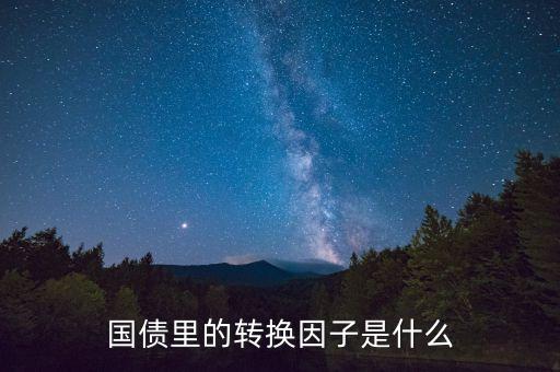 什么叫國債期貨的轉(zhuǎn)換因子，怎么理解美國長期國債期貨中的轉(zhuǎn)換因子