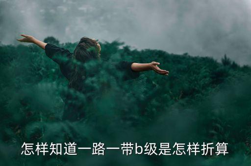 怎樣知道一路一帶b級(jí)是怎樣折算