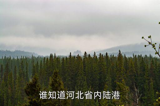 誰(shuí)知道河北省內(nèi)陸港