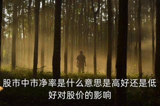 股市中市凈率是什么意思是高好還是低好對股價的影響