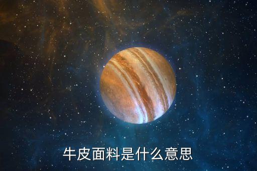 牛皮市什么意思，牛皮面料是什么意思