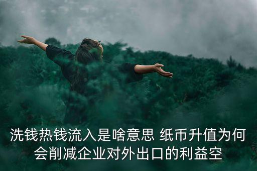 熱錢流入是什么意思，洗錢熱錢流入是啥意思 紙幣升值為何會削減企業(yè)對外出口的利益空