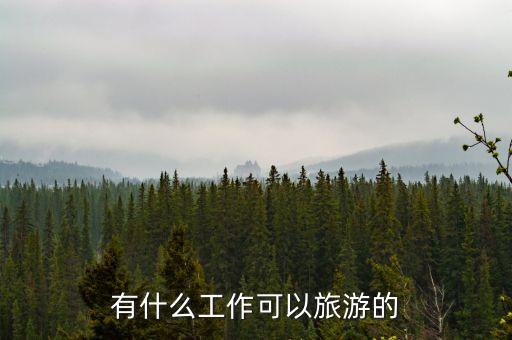 可以旅游的是什么職業(yè)，有什么工作可以旅游的