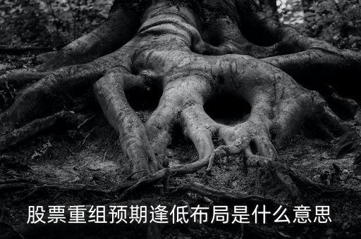 股票重組預(yù)期逢低布局是什么意思