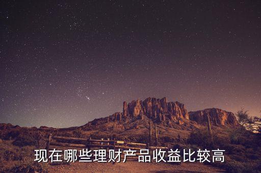 現(xiàn)在哪些理財(cái)產(chǎn)品收益比較高