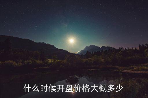 什么時(shí)候開(kāi)盤(pán)價(jià)格大概多少